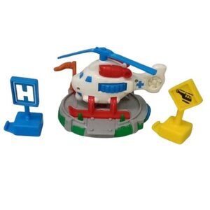 GeoTrax B4347 Whirly Bird Rescue Helicopter Rail & Road System 2003